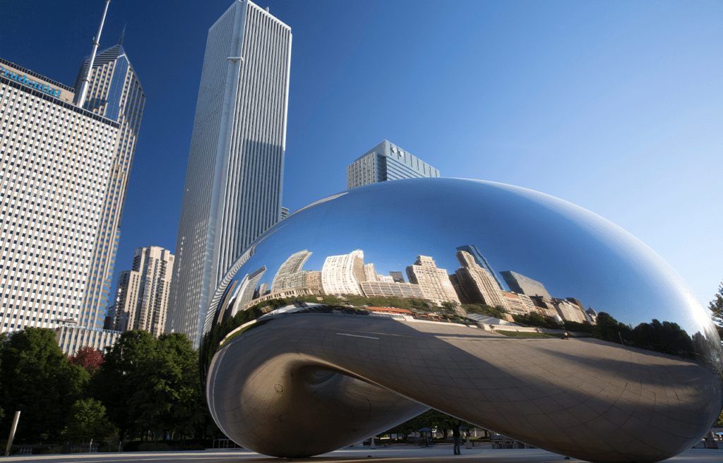 2025 Foodservice Forum in Chicago near Millenium Park bean