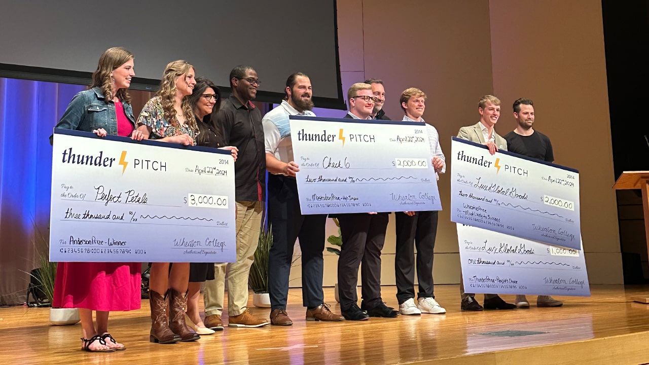 Student Innovation at Wheaton College's ThunderPitch Competition